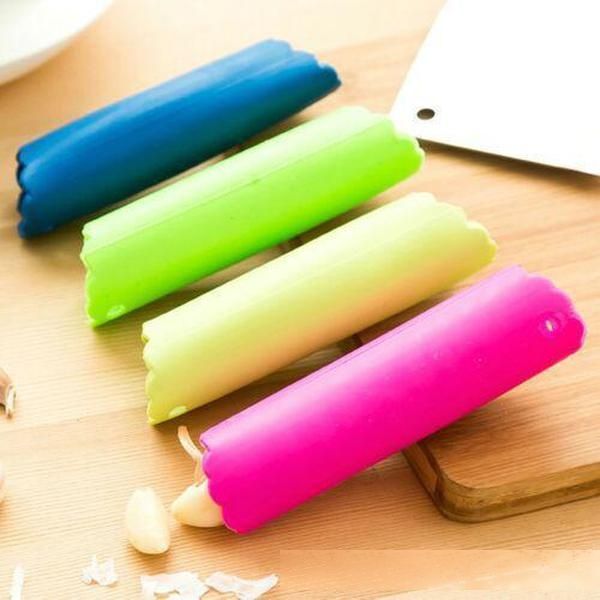 silicone garlic peeler peel easy useful kitchen tools non-toxic safety gadget garlic stripper tube peeling garlic peeling hot, Silver
silicone garlic peeler peel easy useful kitchen tools non-toxic safety gadget garlic stripper tube peeling garlic peeling hot, Silver