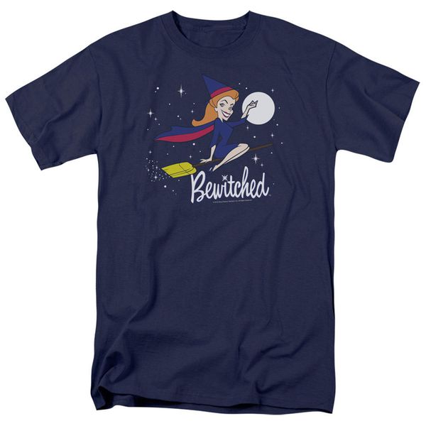 bewitched tv show samantha flying new moon licensed t-shirt all sizes short-sleeved tee shirt
bewitched tv show samantha flying new moon licensed t-shirt all sizes short-sleeved tee shirt