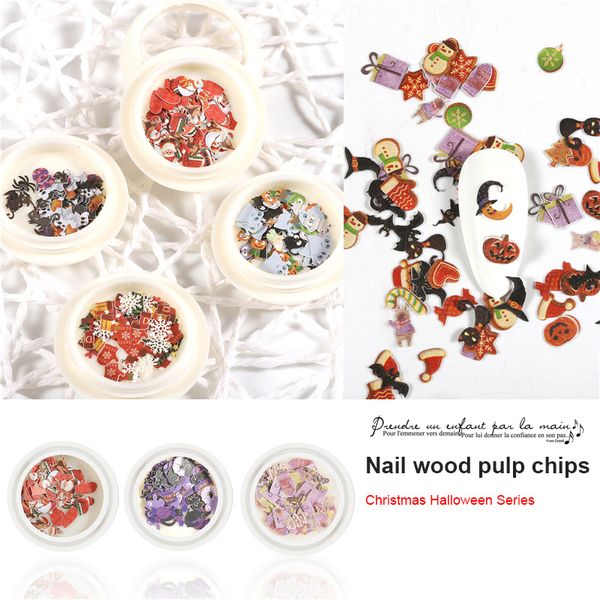 stickers & decals 1 bag=50 pcs halloween christmas nail art sticker wood pulp piece santa snowflake pumpkin ghost ornament 3d decor, Black
stickers & decals 1 bag=50 pcs halloween christmas nail art sticker wood pulp piece santa snowflake pumpkin ghost ornament 3d decor, Black