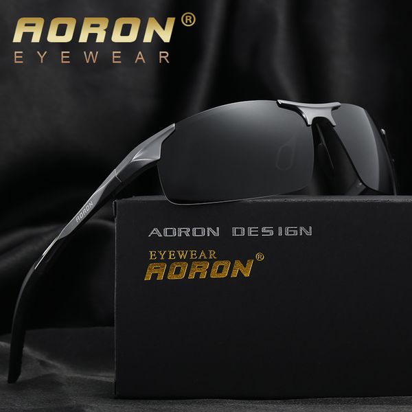 sunglasses aoron aluminum magnesium men's polarized coating mirror sun glasses oculos male eyewear accessories for men 8177, White;black
sunglasses aoron aluminum magnesium men's polarized coating mirror sun glasses oculos male eyewear accessories for men 8177, White;black
