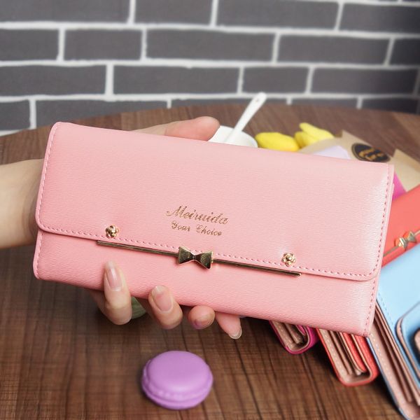 2020 bow designer ladies wallet many departments female wallets with card holder phone coin money pocket women purse carteira
2020 bow designer ladies wallet many departments female wallets with card holder phone coin money pocket women purse carteira