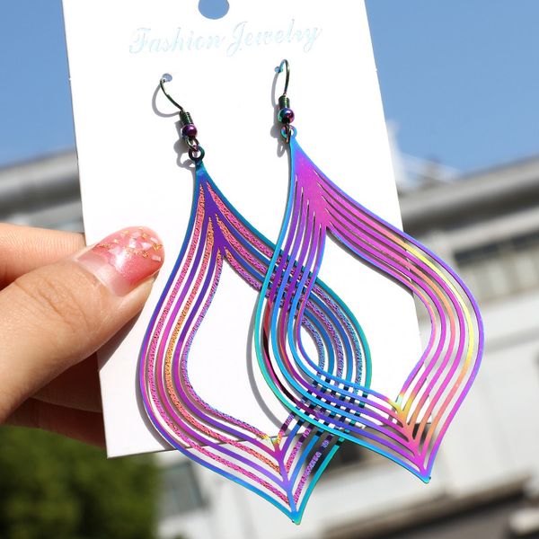 dangle & chandelier zoshi fashion statement earrings 2021 big stainless steel for women hanging stripe drop earing modern jewelry, Silver
dangle & chandelier zoshi fashion statement earrings 2021 big stainless steel for women hanging stripe drop earing modern jewelry, Silver
