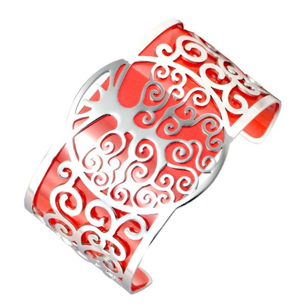 legenstar cuff bangles for women brand tree of life stainless steel leather bracelets & bangles bohemia fashion, Black
legenstar cuff bangles for women brand tree of life stainless steel leather bracelets & bangles bohemia fashion, Black