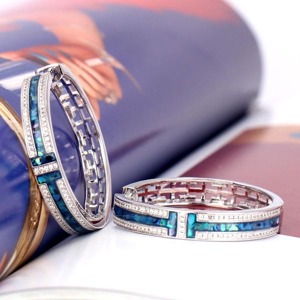 hoop & huggie tirim abalone shell big earrings for women crystal cubic ziron dubai t-shape earing fashion trendy jewelry gifts, Golden;silver
hoop & huggie tirim abalone shell big earrings for women crystal cubic ziron dubai t-shape earing fashion trendy jewelry gifts, Golden;silver
