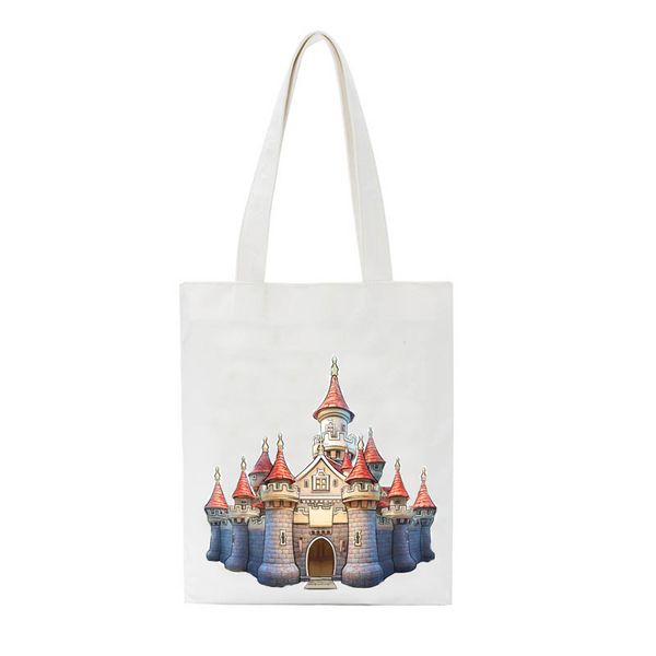 cartoon castle cute witch letters diy printed shopping bags fresh style colleage bags white tote canvas casual mommy
cartoon castle cute witch letters diy printed shopping bags fresh style colleage bags white tote canvas casual mommy