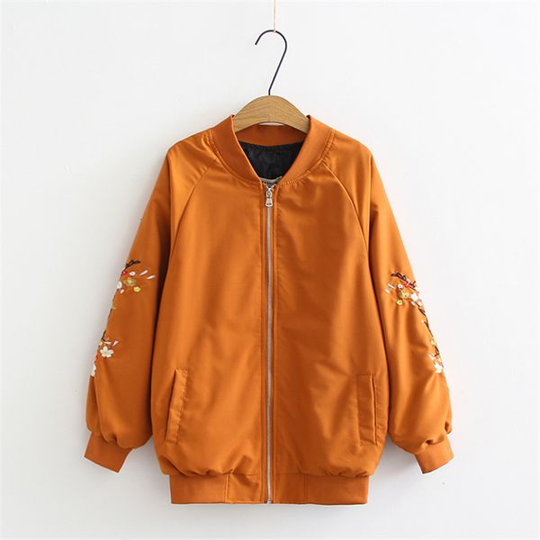 women's jackets oversize spring autumn jacket fashion embroidery long sleeve zipper casual coat female windbreaker overcoat, Black;brown
women's jackets oversize spring autumn jacket fashion embroidery long sleeve zipper casual coat female windbreaker overcoat, Black;brown