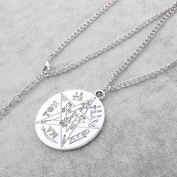 pendant necklaces 1pcs fashion necklace silver color tetragrammaton pentagram pentacle wicca pagan link chains jewelry gifts
pendant necklaces 1pcs fashion necklace silver color tetragrammaton pentagram pentacle wicca pagan link chains jewelry gifts