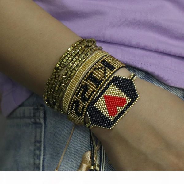 rttooas miyuki heart bead bracelet for women pulseras mujer moda 2020 gold crystal tassel bracelet set dropshipping, Golden;silver
rttooas miyuki heart bead bracelet for women pulseras mujer moda 2020 gold crystal tassel bracelet set dropshipping, Golden;silver