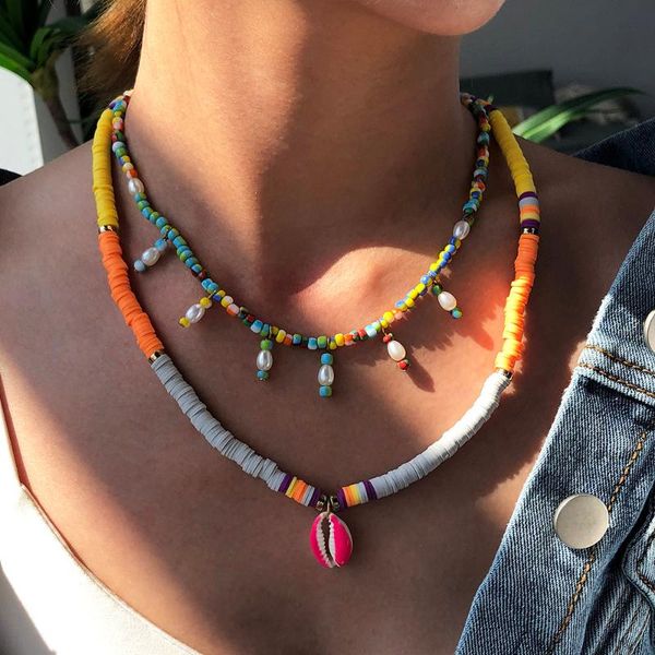 lalynnly bohemia seashell pendants necklaces beads simulated pearl necklaces for women girls trendy jewelry accessories n7662, Silver
lalynnly bohemia seashell pendants necklaces beads simulated pearl necklaces for women girls trendy jewelry accessories n7662, Silver
