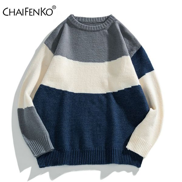 chnifenko fashion stripe knitted sweater men 2020 autumn winter new pullover men streetwear hip hop harajuku casual sweater, White;black
chnifenko fashion stripe knitted sweater men 2020 autumn winter new pullover men streetwear hip hop harajuku casual sweater, White;black