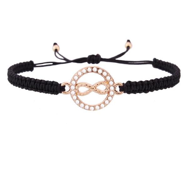 charm bracelets round infinity bracelet cute full jeweled black blue pink red string braided adjustable friendship femme cordon, Golden;silver
charm bracelets round infinity bracelet cute full jeweled black blue pink red string braided adjustable friendship femme cordon, Golden;silver
