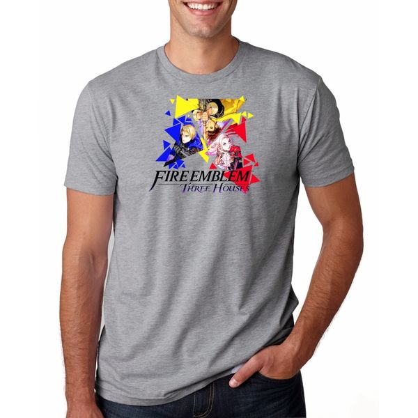 2020 new arrival men's summer style fashion t-shirt fire emblem three houses casual t-shirt
2020 new arrival men's summer style fashion t-shirt fire emblem three houses casual t-shirt