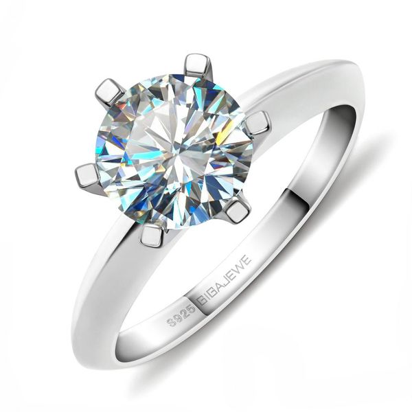2.0ct 8.0mm ef round 18k white gold plated 925 silver moissanite ring diamond test passed jewelry woman girlfriend gift
2.0ct 8.0mm ef round 18k white gold plated 925 silver moissanite ring diamond test passed jewelry woman girlfriend gift