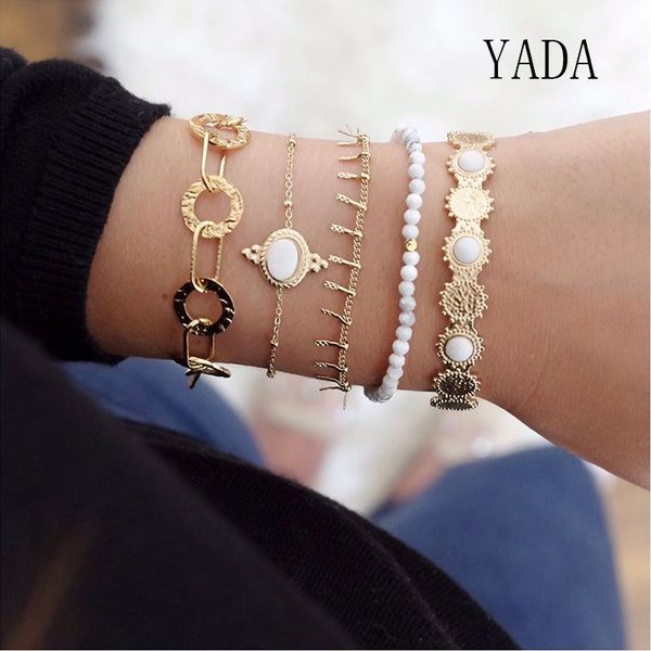yada gifts ins 5 pcs/set gold simple circle bracelets&bangles for women tassel bracelets charm crystal jewelry bracelet bt200012, Golden;silver
yada gifts ins 5 pcs/set gold simple circle bracelets&bangles for women tassel bracelets charm crystal jewelry bracelet bt200012, Golden;silver