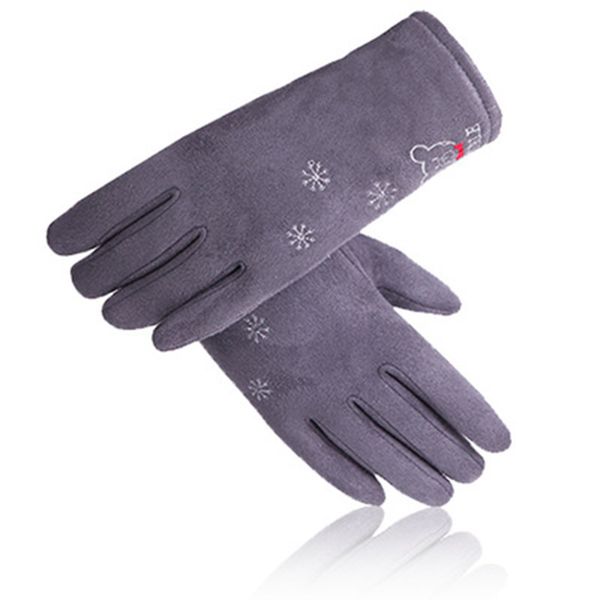 five fingers gloves fashion lovely bear embroidery thick warm cycling driving winter female suede plus velvet touch screen d21, Blue;gray
five fingers gloves fashion lovely bear embroidery thick warm cycling driving winter female suede plus velvet touch screen d21, Blue;gray