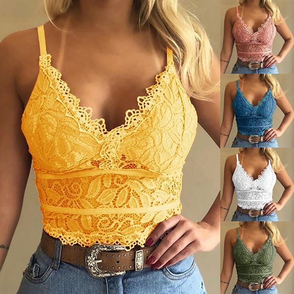 women plus size vest crop wire lingerie v-neck camisole underwear sleeveless lace bralette female lace underwears, White;black
women plus size vest crop wire lingerie v-neck camisole underwear sleeveless lace bralette female lace underwears, White;black
