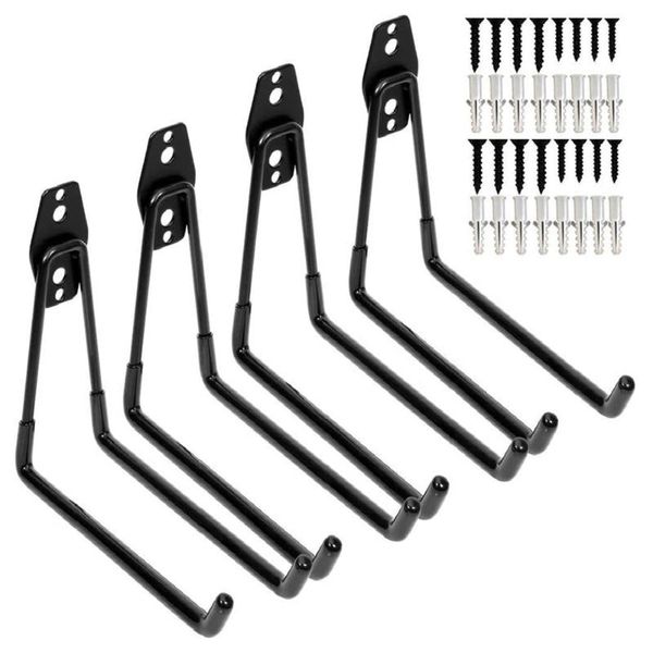 4pcs wall mount garage bike hanger hook heavy duty metal hooks garden bathroom organizer hooks kitchen storage tools with screws
4pcs wall mount garage bike hanger hook heavy duty metal hooks garden bathroom organizer hooks kitchen storage tools with screws