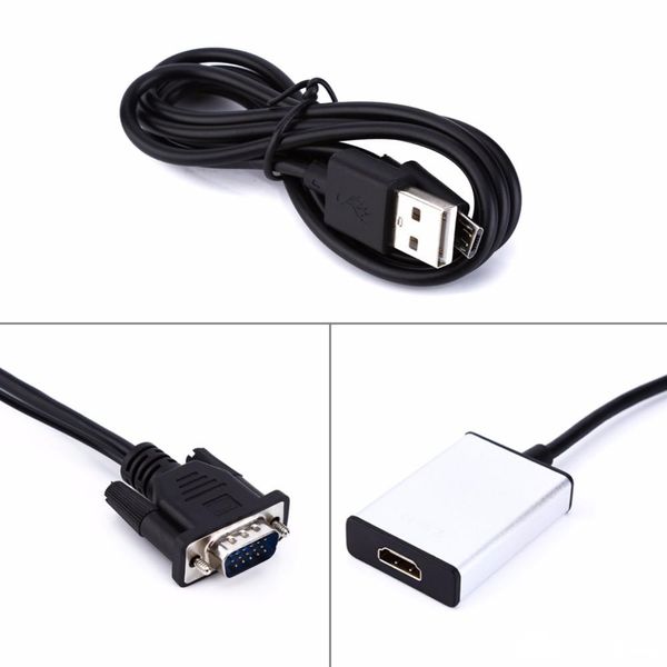 vga to hdmi converter adapter 1080p hd with audio vga2hm tv av hdtv video cable converter adapter for tv pc lapmonitor
vga to hdmi converter adapter 1080p hd with audio vga2hm tv av hdtv video cable converter adapter for tv pc lapmonitor