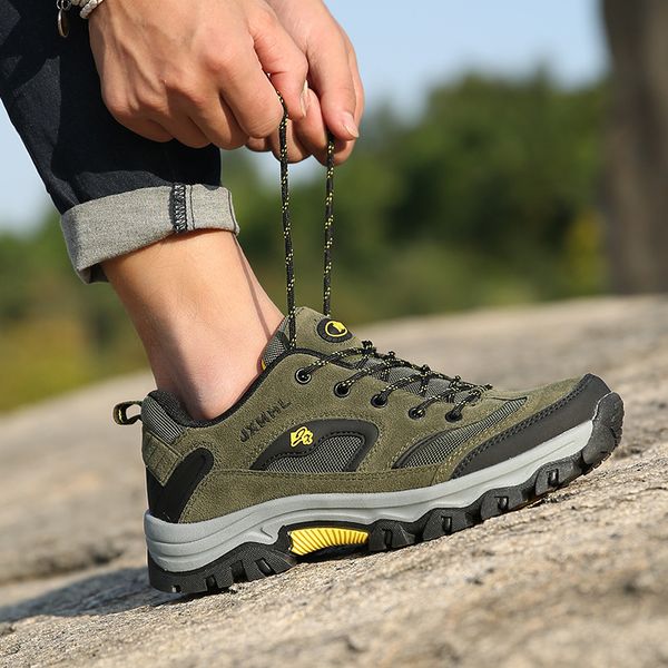 men shoes new fashion outdoor anti-slip hiking boots men casual shoes male flat trainers lace-up ankle boots man winter, Black 
men shoes new fashion outdoor anti-slip hiking boots men casual shoes male flat trainers lace-up ankle boots man winter, Black