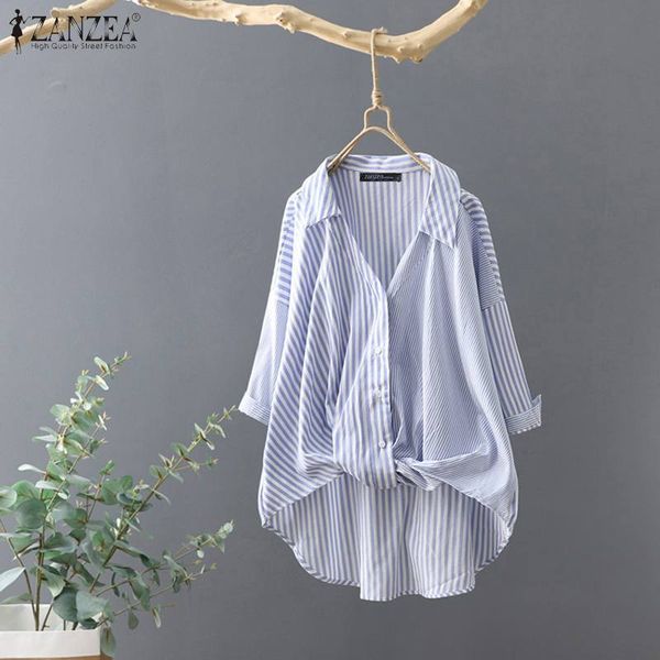 2020 autumn striped patchwork blouse zanzea elegant work shirt women casual short sleeve tunic female blusas chemise 5xl, White
2020 autumn striped patchwork blouse zanzea elegant work shirt women casual short sleeve tunic female blusas chemise 5xl, White