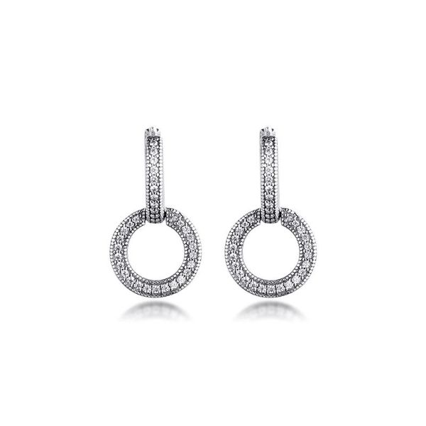 ckk round earrings 925 sterling silver jewelry sparkling double hoop earrings for women gift earring e188, Golden;silver
ckk round earrings 925 sterling silver jewelry sparkling double hoop earrings for women gift earring e188, Golden;silver