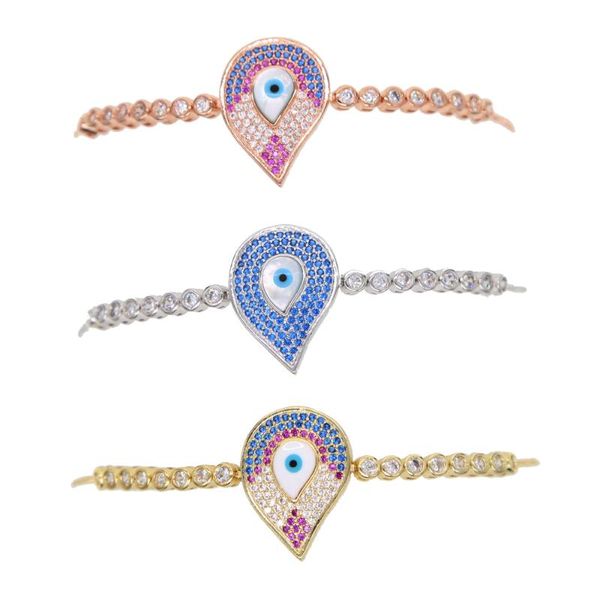 charm bracelets calssic women tennis chain bracleet with eye shape sell stone paved cz wedding bracelet, Golden;silver
charm bracelets calssic women tennis chain bracleet with eye shape sell stone paved cz wedding bracelet, Golden;silver