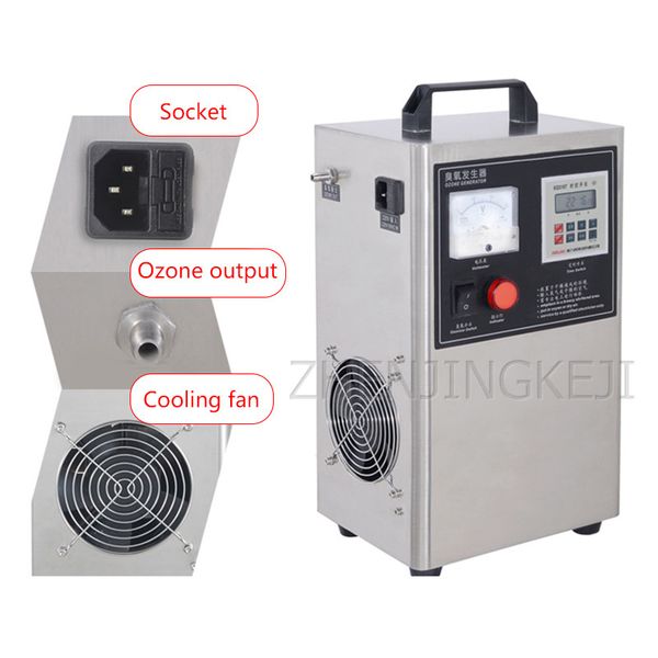 small ozone generator air purifier equipment 110v/220v home use water tank cleaning sterilization deodorant disinfect tools
small ozone generator air purifier equipment 110v/220v home use water tank cleaning sterilization deodorant disinfect tools