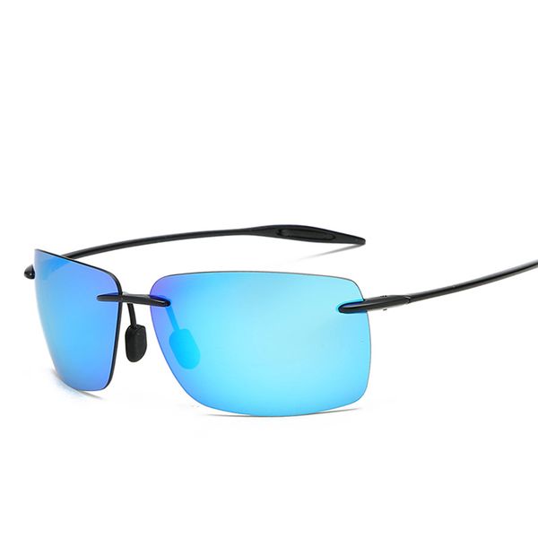 mincl 2020 new ultralight men polarized mirror sunglasses vintage metal frameless blue male driving goggles with box nx, White;black
mincl 2020 new ultralight men polarized mirror sunglasses vintage metal frameless blue male driving goggles with box nx, White;black