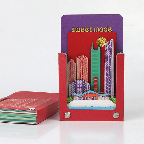 party favor unique, elegant and creative 3d custom design notes for shenzhen landmark buildings
party favor unique, elegant and creative 3d custom design notes for shenzhen landmark buildings