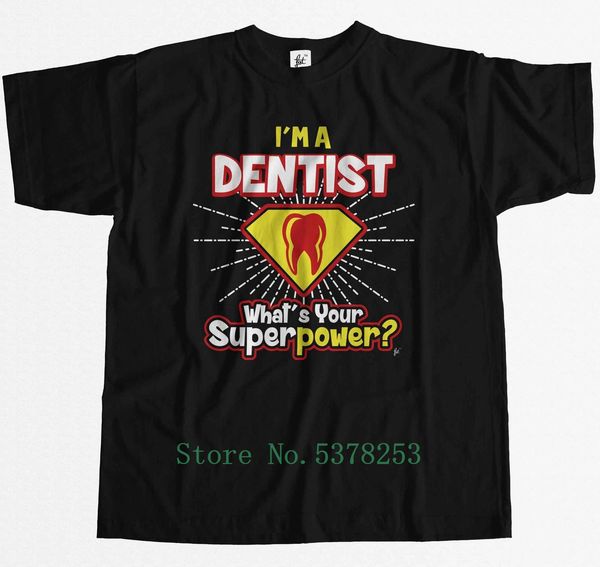 i'm a dentist - what's your superpower mens t-shirt t shirt letter mens t-shirt design tshirt man short-sleeve homme
i'm a dentist - what's your superpower mens t-shirt t shirt letter mens t-shirt design tshirt man short-sleeve homme