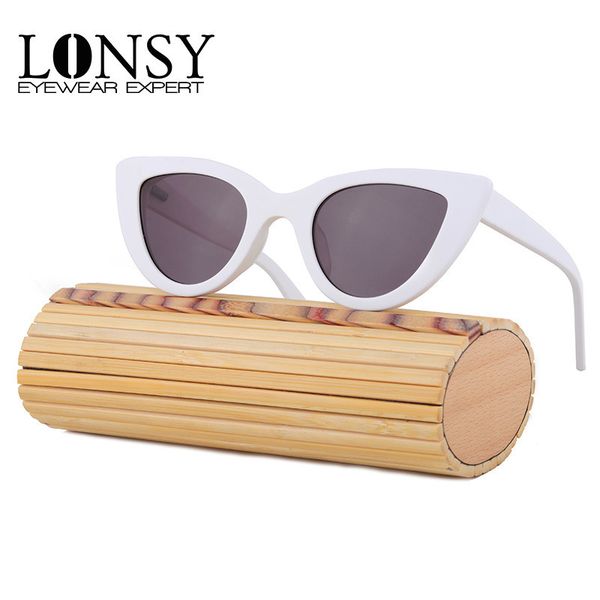 sunglasses lonsy white cat eye women glasses 2021 spring summer sun female feminino bc002, White;black
sunglasses lonsy white cat eye women glasses 2021 spring summer sun female feminino bc002, White;black