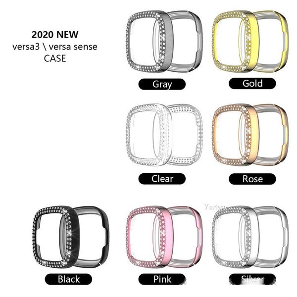 crystal pc protective case for fitbit versa 3/sense watch shell cover screen protector for versa 3/sense waterproof anti shock
crystal pc protective case for fitbit versa 3/sense watch shell cover screen protector for versa 3/sense waterproof anti shock