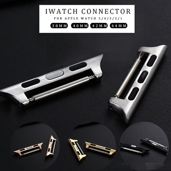 apple watch adapter for apple watch 38mm 42mm 40mm 44mm band stainless steel metal connector clasp for iwatch 5 4 3 2 1
apple watch adapter for apple watch 38mm 42mm 40mm 44mm band stainless steel metal connector clasp for iwatch 5 4 3 2 1
