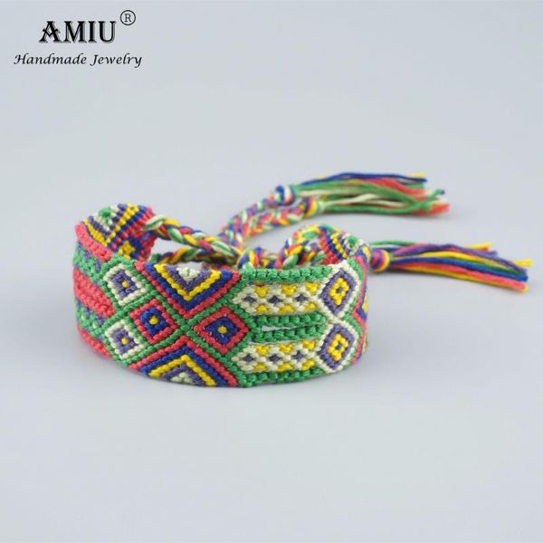 amiu handmade popular brand bangle big weave friendship bracelet brazilian woven rope string for women men lucky charm bracelet, Golden;silver
amiu handmade popular brand bangle big weave friendship bracelet brazilian woven rope string for women men lucky charm bracelet, Golden;silver