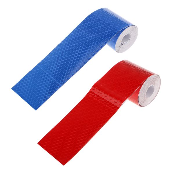 2pcs 9.8foot reflective striping tape roll for vehicle car truck blue red
2pcs 9.8foot reflective striping tape roll for vehicle car truck blue red