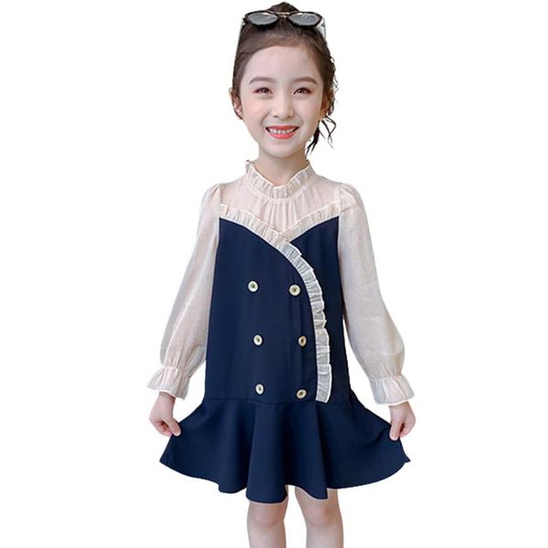girl dress patchwork party dress for kids girl casual style child autumn winter children's clothing, Red;yellow
girl dress patchwork party dress for kids girl casual style child autumn winter children's clothing, Red;yellow