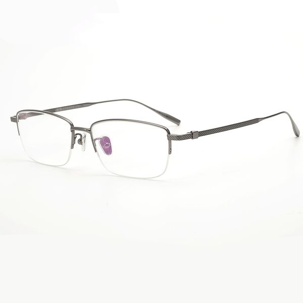 pure titanium glasses frame men square eyewear male classic half frame optical prescription eyeglasses frames gafas oculos s8891, Black
pure titanium glasses frame men square eyewear male classic half frame optical prescription eyeglasses frames gafas oculos s8891, Black