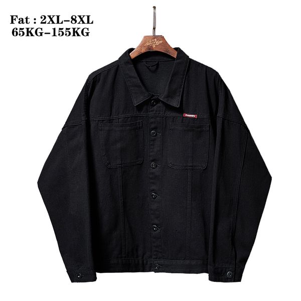 mens denim jacket plus size autumn black loose batwing sleeve fashion harajuku style student fat jackets jeans, Black;brown
mens denim jacket plus size autumn black loose batwing sleeve fashion harajuku style student fat jackets jeans, Black;brown