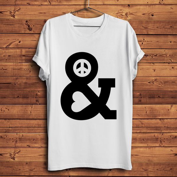 peace sign and love heart printed t-shirt homme funny summer short sleeve t shirt men white casual tshirt unisex
peace sign and love heart printed t-shirt homme funny summer short sleeve t shirt men white casual tshirt unisex