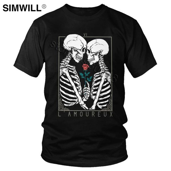 summer new t shirt men pure cotton the lovers skull t-shirts short sleeve o-neck la mort casual tshirt dropshipping apparel gift
summer new t shirt men pure cotton the lovers skull t-shirts short sleeve o-neck la mort casual tshirt dropshipping apparel gift