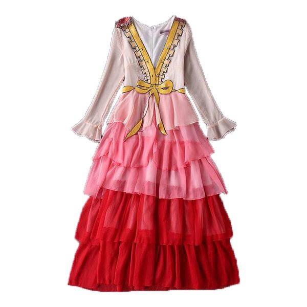 casual dresses 2021 spring summer women good quality elegant runway dress female v-neck ruffles bow sequined maxi vestdios, Black;gray
casual dresses 2021 spring summer women good quality elegant runway dress female v-neck ruffles bow sequined maxi vestdios, Black;gray