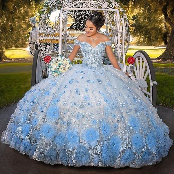 2021 baby blue sweet 16 quinceanera dresses for girls 3d flowers lace sweetheart lace-up ball gown vestidos de 15 años, Blue;red
2021 baby blue sweet 16 quinceanera dresses for girls 3d flowers lace sweetheart lace-up ball gown vestidos de 15 años, Blue;red