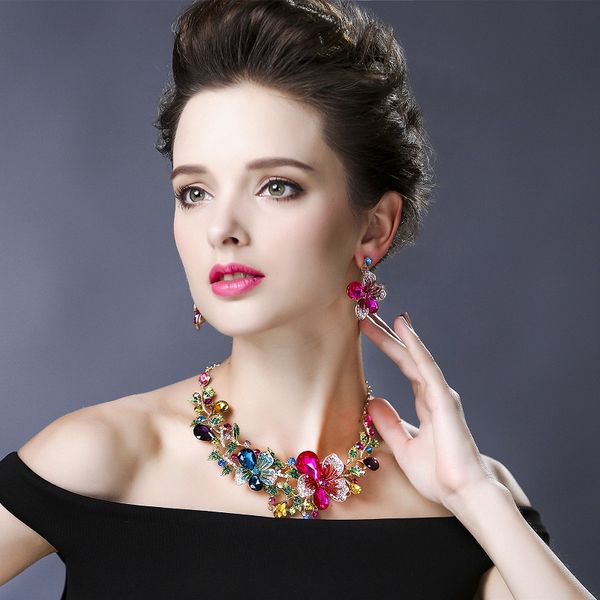 chains womens short collar necklaces jewelry color crystal leaves flowers rhinestone statement gothic necklace with gift, Silver
chains womens short collar necklaces jewelry color crystal leaves flowers rhinestone statement gothic necklace with gift, Silver