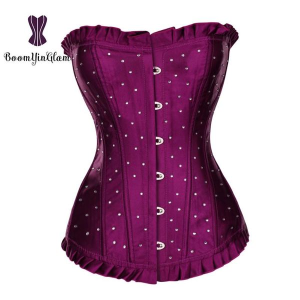 brocade bustier corset women slim corselet blue purple gothic clothing lingerie steampunk corsets and bustiers, Black;white
brocade bustier corset women slim corselet blue purple gothic clothing lingerie steampunk corsets and bustiers, Black;white