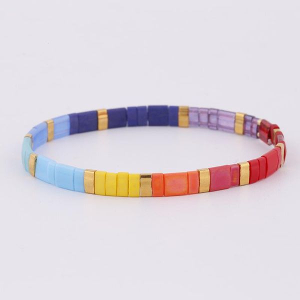 bohemia simple multicolor seed beaded bracelets ethnic elastic chain bracelet bangles gift for women female fine jewelry, Golden;silver
bohemia simple multicolor seed beaded bracelets ethnic elastic chain bracelet bangles gift for women female fine jewelry, Golden;silver
