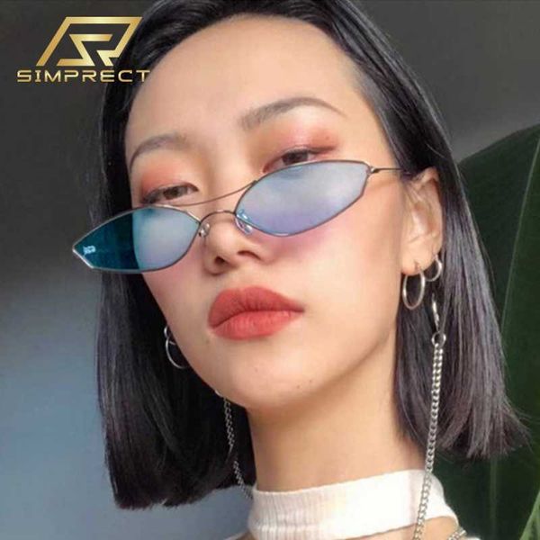 simprect small cat eye sunglasses women 2020 fashion vintage metal sun glasses men designer shades for women uv400, White;black
simprect small cat eye sunglasses women 2020 fashion vintage metal sun glasses men designer shades for women uv400, White;black
