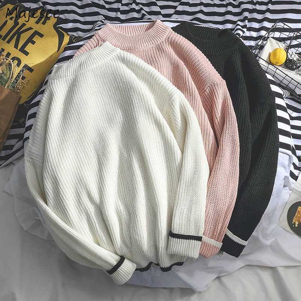 sweater men winter clothes plus size solid all match harajuku korean style mens sweaters warm o-neck novelty pullovers casual, White;black
sweater men winter clothes plus size solid all match harajuku korean style mens sweaters warm o-neck novelty pullovers casual, White;black