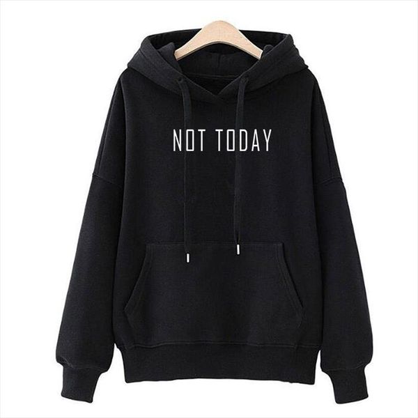 not today hoodies women funny graphic sweatshirt pullovers women harajuku fashion long sleeve tracksuits sudadera mujer, Black
not today hoodies women funny graphic sweatshirt pullovers women harajuku fashion long sleeve tracksuits sudadera mujer, Black