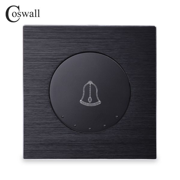 smart home control coswall luxurious 1 gang doorbell switch push button wall knight black aluminum brushed metal panel
smart home control coswall luxurious 1 gang doorbell switch push button wall knight black aluminum brushed metal panel