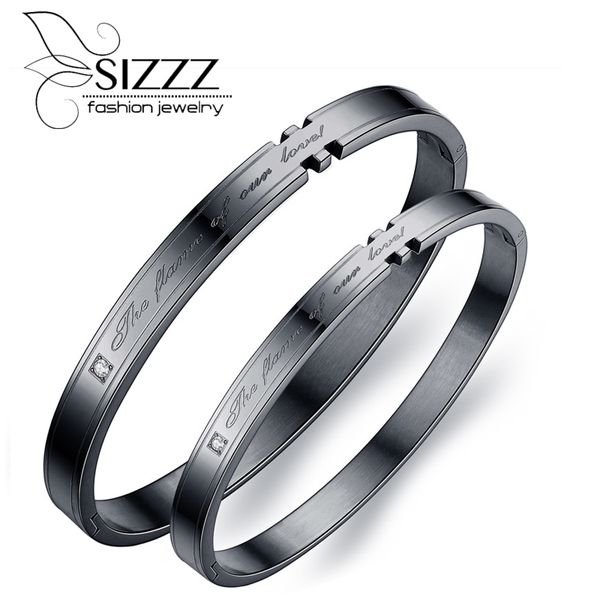 bangle sizzz valentine's day gift 180/170mm long black open couple bracelet&bangles for women/men
bangle sizzz valentine's day gift 180/170mm long black open couple bracelet&bangles for women/men